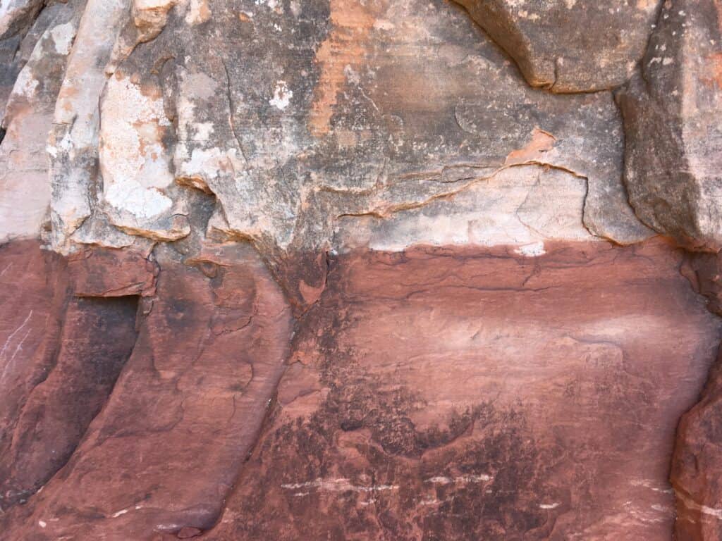 photo of two-tone rock
